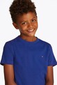 Tommy Hilfiger t-shirt bawełniany dziecięcy bawełna fioletowy KB0KB06879.74.122.PPYA