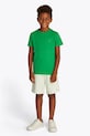 Detské bavlnené tričko Tommy Hilfiger bavlna zelená KB0KB06879.74.122.PPYA