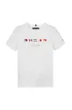 Tommy Hilfiger t-shirt bawełniany dziecięcy KB0KB09532.128.176.PPYA biały SS25