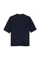 Хлопчик Дитяча бавовняна футболка Tommy Hilfiger KB0KB09533.128.176.PPYA темно-синій