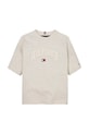 Detské bavlnené tričko Tommy Hilfiger KB0KB09533.104.122.PPYA biela SS25