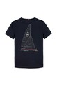 Детская хлопковая футболка Tommy Hilfiger KB0KB09537.74.122.PPYA тёмно-синий SS25