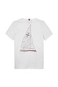 Chłopiec Tommy Hilfiger t-shirt bawełniany dziecięcy KB0KB09537.128.176.PPYA biały