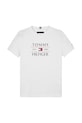 Tommy Hilfiger tricou de bumbac pentru copii KB0KB09538.74.122.PPYA alb SS25