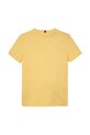Băieți Tommy Hilfiger tricou de bumbac pentru copii KB0KB09538.128.176.PPYA galben