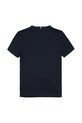 Băieți Tommy Hilfiger tricou de bumbac pentru copii KB0KB09538.128.176.PPYA bleumarin