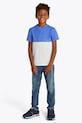 Tommy Hilfiger t-shirt bawełniany dziecięcy bawełna niebieski KB0KB09617.128.176.PPYA