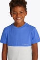 Tommy Hilfiger t-shirt bawełniany dziecięcy KB0KB09617.128.176.PPYA niebieski