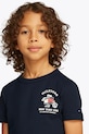 Tommy Hilfiger tricou de bumbac pentru copii KB0KB09648.128.176.PPYA