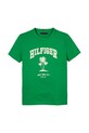 Detské bavlnené tričko Tommy Hilfiger KB0KB09649.98.122.PPYA zelená SS25