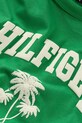 Дитяча бавовняна футболка Tommy Hilfiger зелений KB0KB09649.98.122.PPYA