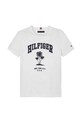Tommy Hilfiger tricou de bumbac pentru copii KB0KB09649.128.176.PPYA alb SS25