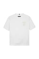 Дитяча бавовняна футболка Tommy Hilfiger KB0KB09650.128.176.PPYA білий SS25