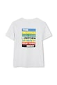Băieți Dkny tricou de bumbac pentru copii D62302.114.150 gri