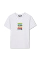 Dkny tricou de bumbac pentru copii D62302.156.174 gri SS25