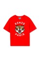 Детская хлопковая футболка Kenzo Kids хлопок красный K61137.162