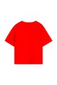 Детская хлопковая футболка Kenzo Kids K61137.162 красный SS25