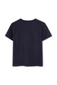 Дитяча бавовняна футболка Kenzo Kids K61142.114.150 темно-синій SS25