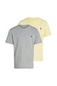 Дитяча бавовняна футболка Calvin Klein Jeans 2-pack бавовна зелений IB0IB01093.104.116.PPYA
