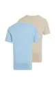 Calvin Klein Jeans t-shirt bawełniany dziecięcy 2-pack IB0IB01093.128.176.PPYA niebieski SS25