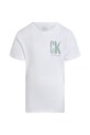 Детская хлопковая футболка Calvin Klein Jeans IB0IB02447.104.116.PPYA белый SS25