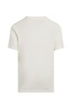 Мальчик Детская хлопковая футболка Calvin Klein Jeans IB0IB02451.PPYA белый