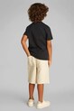 Детская хлопковая футболка Calvin Klein Jeans чёрный IB0IB02451.PPYA