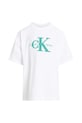 Дитяча бавовняна футболка Calvin Klein Jeans IB0IB02452.PPYA білий SS25