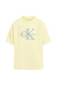 Calvin Klein Jeans tricou de bumbac pentru copii IB0IB02452.PPYA galben SS25