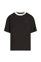 Calvin Klein Jeans gyerek pamut póló IB0IB02457.PPYA fekete SS25