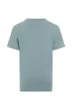 Chłopiec Calvin Klein Jeans t-shirt bawełniany dziecięcy IB0IB02459.104.116.PPYA turkusowy