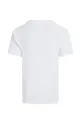 Băieți Calvin Klein Jeans tricou de bumbac pentru copii IB0IB02459.128.176.PPYA alb