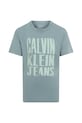 Calvin Klein Jeans t-shirt bawełniany dziecięcy IB0IB02459.128.176.PPYA turkusowy SS25