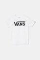 Vans gyerek pamut póló CLASSIC pamut fehér VN0A3W76WHT1