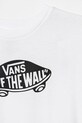 Băieți Vans tricou de bumbac pentru copii STYLE 76 VN0A3IJ1WHT1 alb