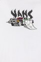 Băieți Vans tricou de bumbac pentru copii Copout VN000MK1WHT1 alb