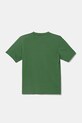 Vans tricou de bumbac pentru copii Copout VN000MK1BR11 verde SS25