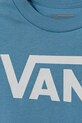 Chlapec Detské bavlnené tričko Vans CLASSIC VN0A3W76E2W1 modrá