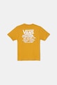 Vans t-shirt in cotone per bambini Sneaky cotone giallo VN000MK2BL21