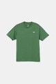 Detské bavlnené tričko Vans LEFT CHEST TEE potlač zelená VN0A4MQ3BR11