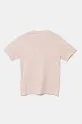 Vans tricou din bumbac LEFT CHEST TEE VN0A4MQ3O3N1 roz SS25