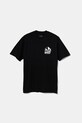 Vans t-shirt bawełniany dziecięcy Mister Sinister VN000MK8BLK1 czarny SS25