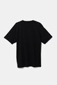Vans tricou de bumbac pentru copii Pizza Me VN000NQ2BLK1 negru SS25