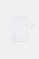 Vans t-shirt bawełniany dziecięcy SALTON VN000P5SWHT1 biały SS25