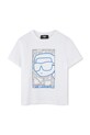 Karl Lagerfeld gyerek pamut póló pamut fehér Z30563.162.174