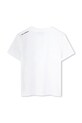 Chłopiec Karl Lagerfeld t-shirt bawełniany dziecięcy Z30423.86.108 biały