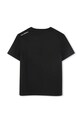 Детская хлопковая футболка Karl Lagerfeld Z30438.114.150 чёрный SS25