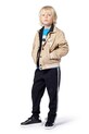 Detské bavlnené tričko Karl Lagerfeld Z30438.162.174 modrá
