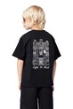 Karl Lagerfeld gyerek pamut póló pamut fekete Z30440.162.174