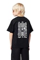 Karl Lagerfeld tricou de bumbac pentru copii print negru Z30440.162.174